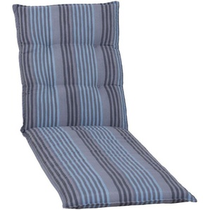 beo Auflagekissen Tissa BE210, für Gartenliegen, blauer Streifen dänisches Design