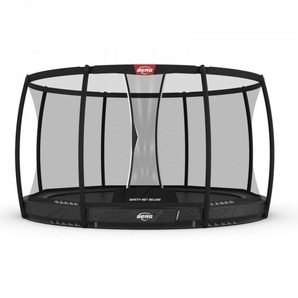 Berg Trampolin InGround Champion inkl. Sicherheitsnetz Deluxe AirFlow Pro 430 cm grau BT-35.44.91.04