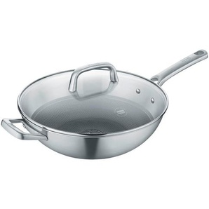 Berndes WOK Tricion Resist b.nature, Metall, 5,7 L, rund, backofengeeignet, PTFE-frei, Kochen, Pfannen, Woks
