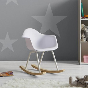 Bessagi Kids Kinderstuhl, Weiß, Holz, Metall, Kunststoff, 41.5x60x54 cm, Kinder- & Jugendzimmer, Kindermöbel, Kindersitzmöbel & -tische, Kinderstühle