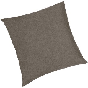 Dekokissen BEST Selection-Line Dekokissen_Sitzkissen_Kissenhüllen Gr. B/L: 40 cm x 40 cm, 1 St., Baumwolle-Polyester, grau (anthrazit, unifarben) Dekokissen uni Kopfkissen