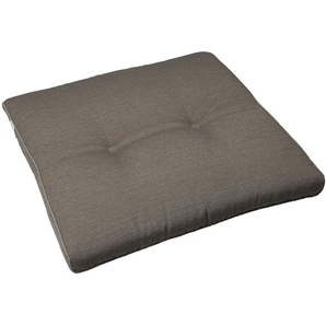 Dekokissen BEST Selection-Line Dekokissen_Sitzkissen_Kissenhüllen Gr. B/L: 48 cm x 44 cm, 1 St., Polyester-Baumwolle, grau (grau, unifarben) Dekokissen uni Kopfkissen