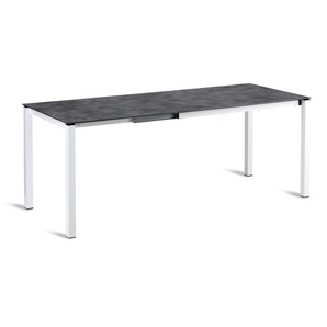 Best Freizeitmöbel Ausziehtisch Palazzo 120/160-200x80cm weiss 26591200