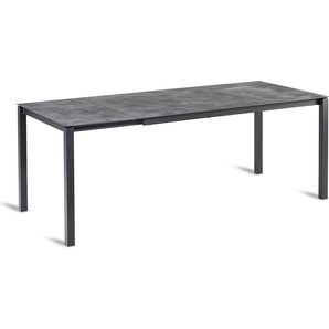 Best Freizeitmöbel Palazzo ausziehbarer Esstisch Gartentisch Anthrazit 90x160-210x75cm 26591251