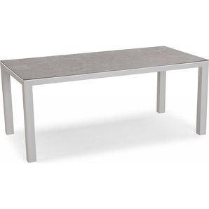 Best Freizeitmöbel Tisch Houston 160x90cm silber/anthrazit 43531685