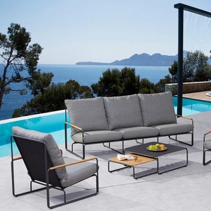 Best Gartenlounge-Set Portofino, (5-tlg), 5-tlg. Lounge-Gruppe Portofino anth