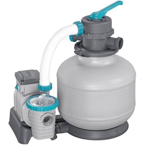 Bestway Filterpumpe, Grau, Orange, Weiß, Metall, Kunststoff, 42x65x60.3 cm, RoHS, Freizeit, Pools und Wasserspaß, Poolzubehör, Poolpumpen