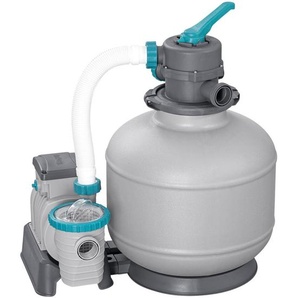 Bestway Filterpumpe, Weiß, Orange, Grau, Kunststoff, Metall, 44x69x63.3 cm, Freizeit, Pools und Wasserspaß, Poolzubehör, Poolpumpen