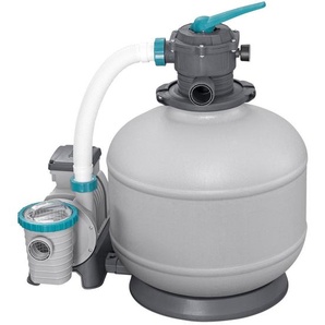 Bestway Filterpumpe, Weiß, Orange, Grau, Kunststoff, Metall, 48.5x75x71 cm, RoHS, Freizeit, Pools und Wasserspaß, Poolzubehör, Poolpumpen