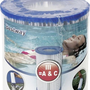 Bestway Flowclear Filterkartusche Gr.III Maße: 10,6 x 20,3 cm GLO691451348