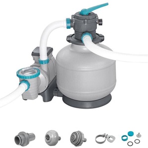 Bestway - Flowclear Sandfilteranlage Sandfilterpumpe Schwimmbad 11.355 l/h 58486