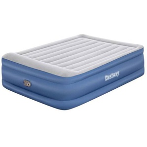 Bestway - Luftbett 203 x 152 x 56 cm Tritech mit integrierter Elektropumpe für 2 Personen