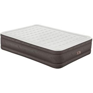 Bestway Luftbett Fortech Queen 69050, Grau, Dunkelgrau, Kunststoff, 203x152 cm, RoHS, Dekra, integrierte elektrische Pumpe, Schlafzimmer, Betten,