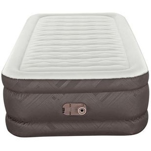 Bestway Luftbett, Grau, Dunkelgrau, Kunststoff, 97x191 cm, RoHS, Dekra, integrierte elektrische Pumpe, Schlafzimmer, Betten, Gästebetten, Luftbetten