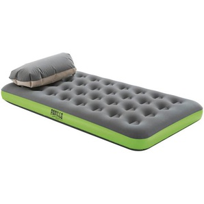 Bestway Luftbett, Grün, Grau, Kunststoff, 99x22x188 cm, beflockte Schlafseite, integriertes Kissen, Schlafzimmer, Betten, Gästebetten, Luftbetten
