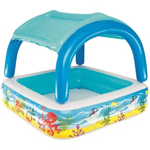 Bestway - Planschbecken mit Dach Blau 140x140x114 cm 52192