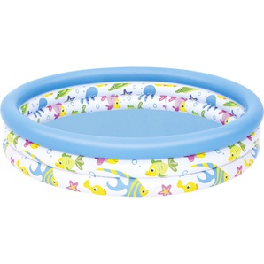 Bestway Planschbecken Reef Crew Ø 122 x 25 cm GLO691452426