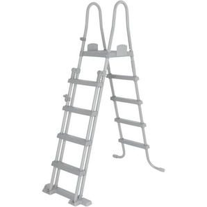 Bestway - Pool-Sicherheitsleiter mit 4 Stufen Flowclear 132 cm
