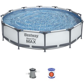 Bestway - Schwimmbad mit runden Stahlstahl Pro max 366x76 cm 56416