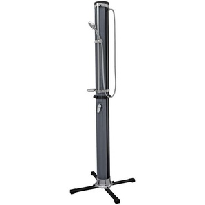 Bestway Solardusche, Schwarz, Metall, Kunststoff, 35 L, 62x218x62 cm, SGS-geprüft, Freizeit, Pools und Wasserspaß, Gartenduschen
