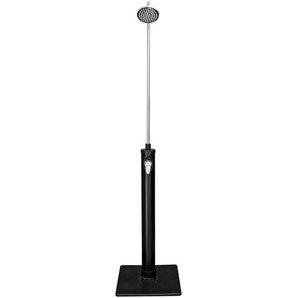 Bestway Solardusche, Schwarz, Silber, Metall, Kunststoff, 8 L, 50x218x50 cm, SGS-geprüft, Freizeit, Pools und Wasserspaß, Gartenduschen