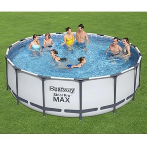 Bestway - Steel Pro max Swimmingpool-Set Rund 457x122 cm