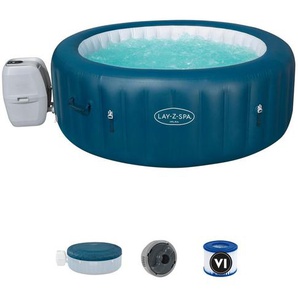 Bestway Whirlpool, Blau, Weiß, Kunststoff, 71 cm, Freizeit, Pools und Wasserspaß, Whirlpools