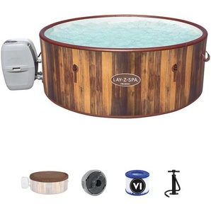 Bestway Whirlpool Helsinki Airjet 60025, Braun, Weiß, Metall, Kunststoff, 66 cm, Freizeit, Pools und Wasserspaß, Whirlpools