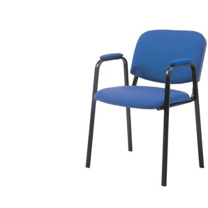 Besucherstuhl   ¦ blau ¦ Maße (cm): B: 53 H: 79