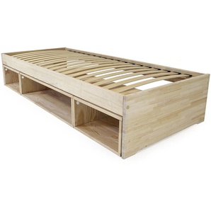 Bett mit Stauraum Maël 90x200