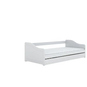Bett  Blanka ¦ weiß ¦ Maße (cm): B: 203,6 H: 66