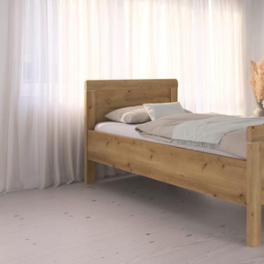 Bett Cherie, Asteiche Nachbildung, 100 x 200 cm