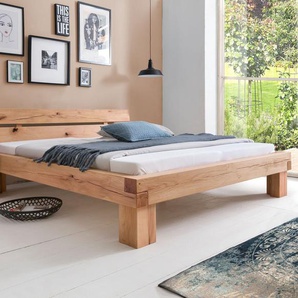 Bett Cunera, Wildbuche natur, 180x200 cm