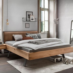 Bett Davan, Kernbuche natur, 200x220 cm
