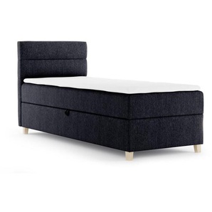 Bett DONNA MINI schwarz 90x200 cm