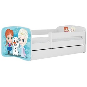 Bett  Eiskönigin ¦ weiß ¦ Maße (cm): B: 90 H: 61