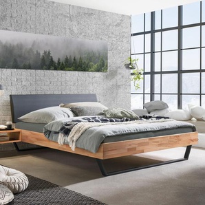 Bett Eneko, Kernbuche natur, 180x200 cm