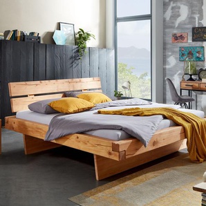 Bett Esberg, Fichte natur, 200x200 cm