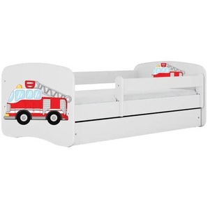 Bett Feuerwehr ¦ weiß ¦ Maße (cm): B: 90 H: 61