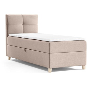 Bett HELEN MINI beige 100x200 cm