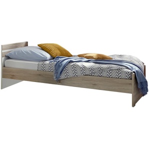 Bett - holzfarben - Materialmix - 96 cm - 71 cm | Möbel Kraft