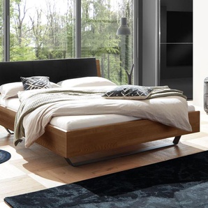 Bett Honoka, Buche natur, 140x220 cm, Fußhöhe 25 cm