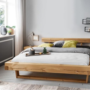 Bett Krista, Kiefer natur, 160x200 cm