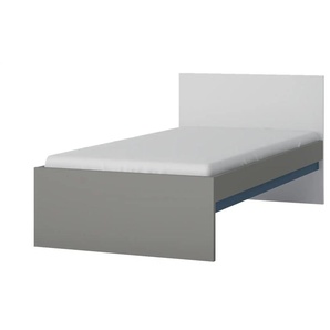 Bett  Laser ¦ grau ¦ Maße (cm): B: 96 H: 80,5