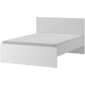 Bett  Marlow ¦ weiß ¦ Maße (cm): B: 125,3 H: 87,5 T: 204.9