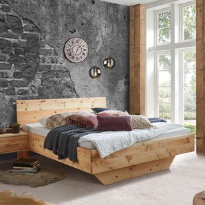 Bett Marmolata, Zirbe natur, 180x220 cm