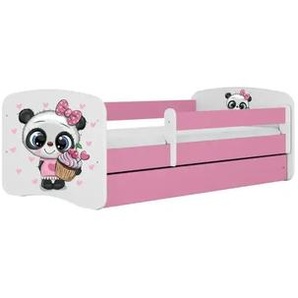 Bett Panda ¦ rosa/pink ¦ Maße (cm): B: 90 H: 61