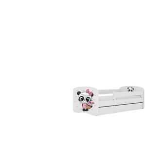 Bett  Panda ¦ weiß ¦ Maße (cm): B: 164 H: 61