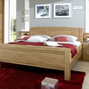 Bett Quebo, Eiche natur, 200x220 cm