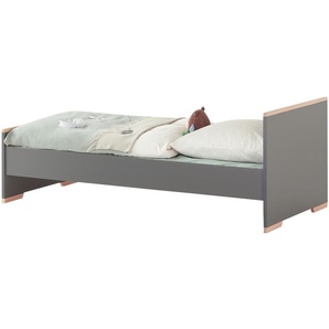 Bett  Soe ¦ grau ¦ Maße (cm): B: 205 H: 76 T: 96